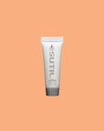 Mini Sutil Vanilla Flavored Lube displayed over an orange background