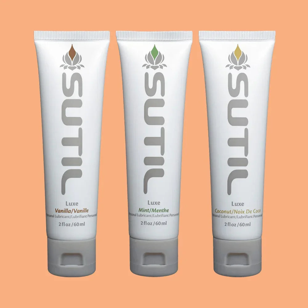Sutil Flavors on an orange background