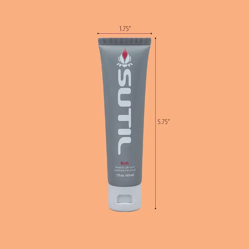 Sutil Rich lube  2oz with measurements