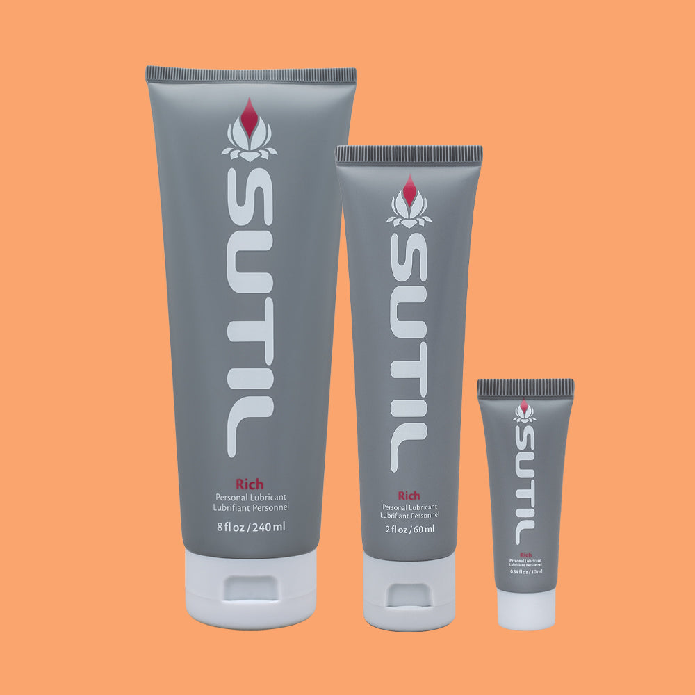Sutil Rich Lubricant in three size 