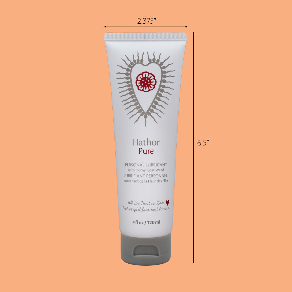 Sutil Hathor Pure lube 4oz with measurements